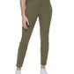 Calça Calvin Klein Feminina Sarja de Algodão Elástico Verde Tamanho 6