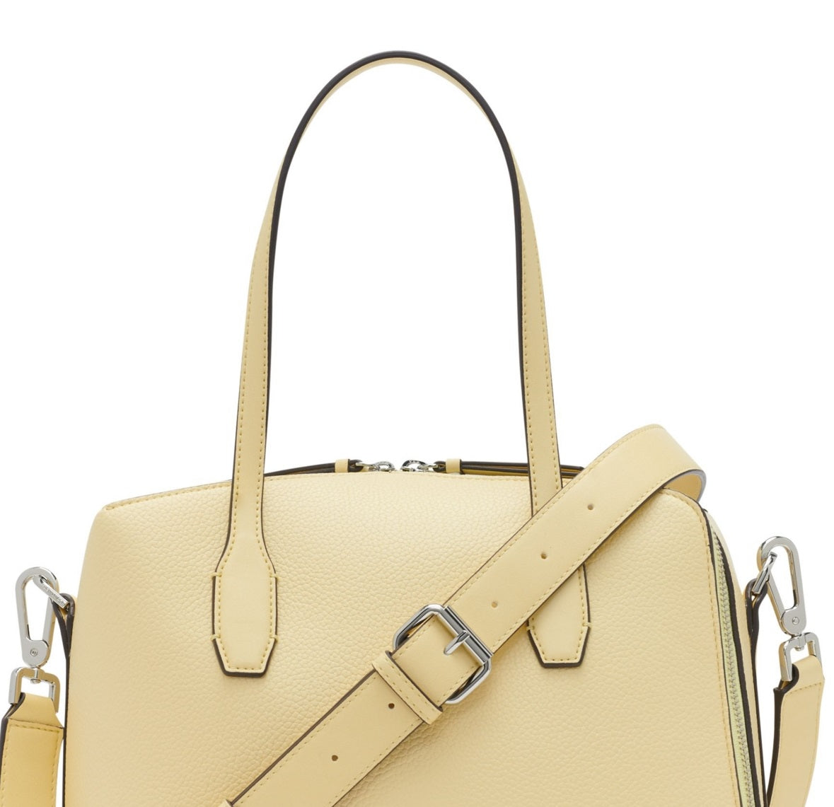 Bolsa Calvin Klein Brenda Feminina Amarela Tamanho Regular