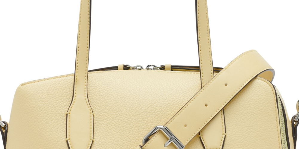 Bolsa Calvin Klein Brenda Feminina Amarela Tamanho Regular