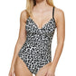 Calvin Klein Twist Tummy Control Maiô Feminino Branco Tamanho 6