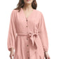 Vestido Calvin Klein Feminino com Cinto evasê Laranja Tamanho 12