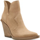 Bota Leeshi Western Feminina Jessica Simpson Marrom Tamanho 9,5M