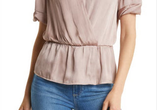 Blusa peplum Felicity Wild Rose Feminina Paige, tamanho médio