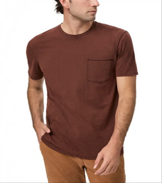 Camiseta de manga curta Paige Ramirez marrom tamanho P