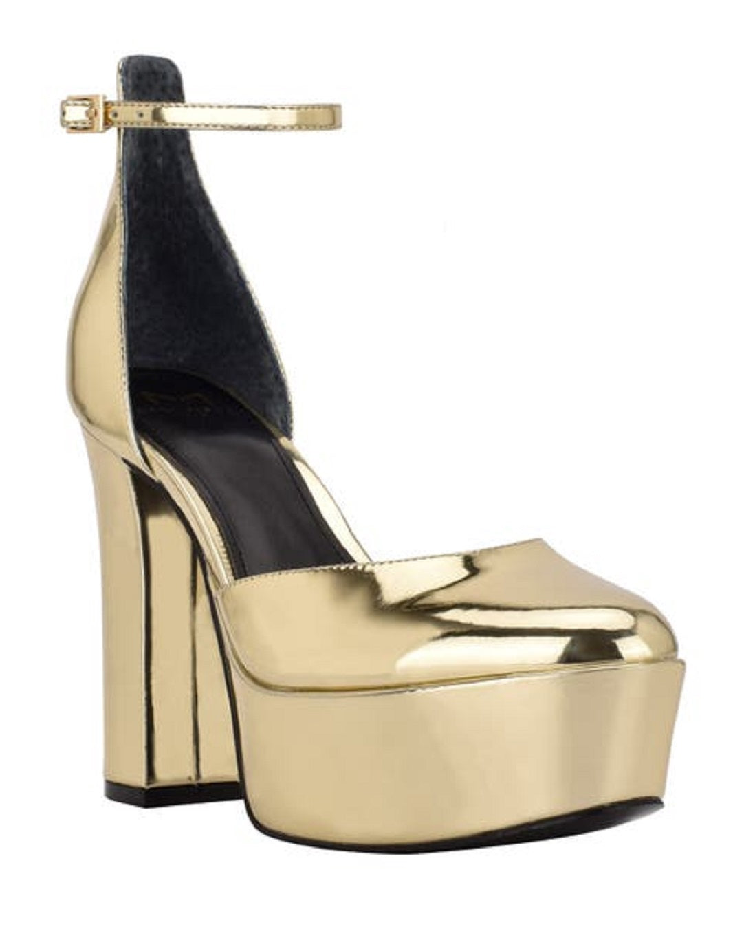 Sandálias de salto alto femininas Lucah da Marc Fisher Ltd., amarelas, tamanho 6