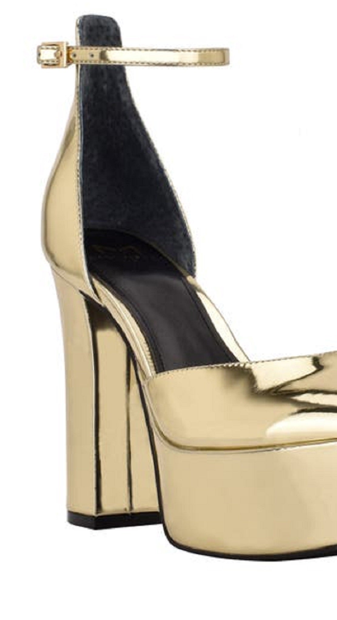 Sandálias de salto alto femininas Lucah da Marc Fisher Ltd., amarelas, tamanho 6