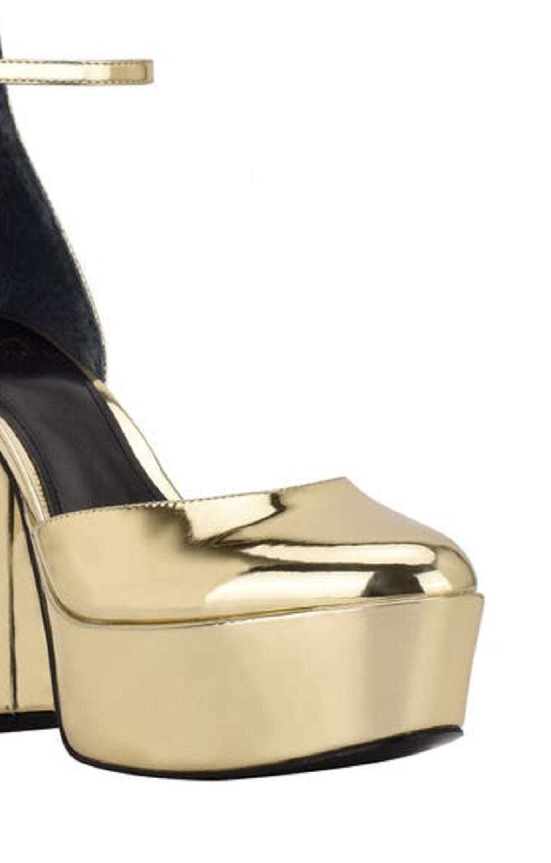 Sandálias de salto alto femininas Lucah da Marc Fisher Ltd., amarelas, tamanho 6