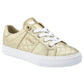 Tênis GUESS Loven Casual Feminino com Cadarço Amarelo Tamanho 5,5 M