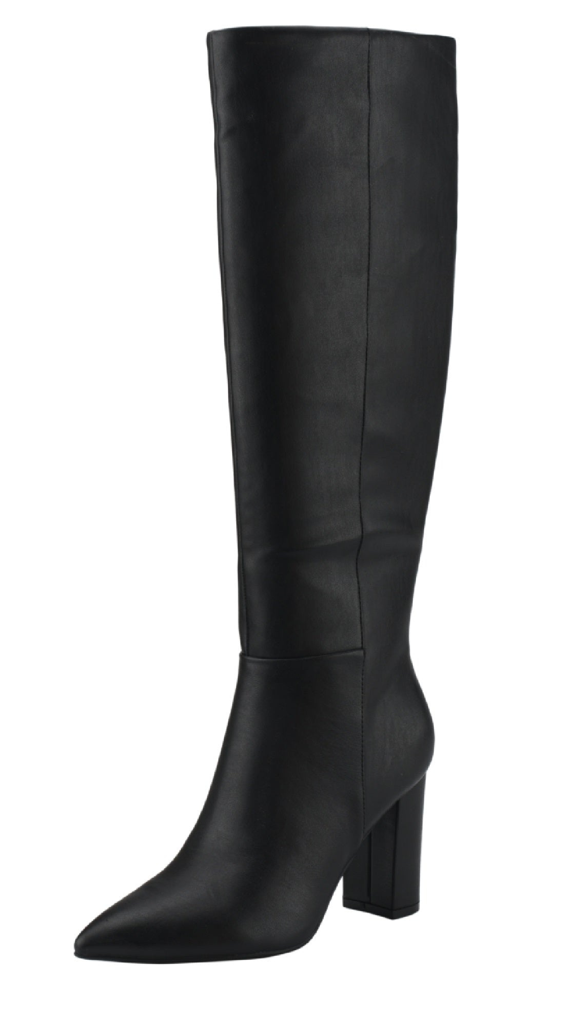 Botas sociais femininas Marc Fisher Grapple Tall, pretas, tamanho 6,5 M