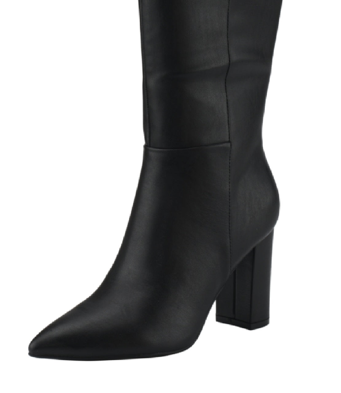 Botas sociais femininas Marc Fisher Grapple Tall, pretas, tamanho 6,5 M