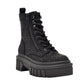 Botas de combate femininas GUESS Ferine com detalhes pretos, tamanho 10 M