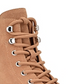 Botas femininas Lucien com cadarço, tamanho 10, marrom, da Marc Fisher Ltd.