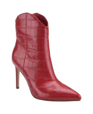 Botas Marc Fisher Revati Pointy Toe Femininas Vermelhas Tamanho 8,5 M