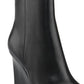Bota feminina Marc Fisher Dayna bico fino, preta, tamanho 6