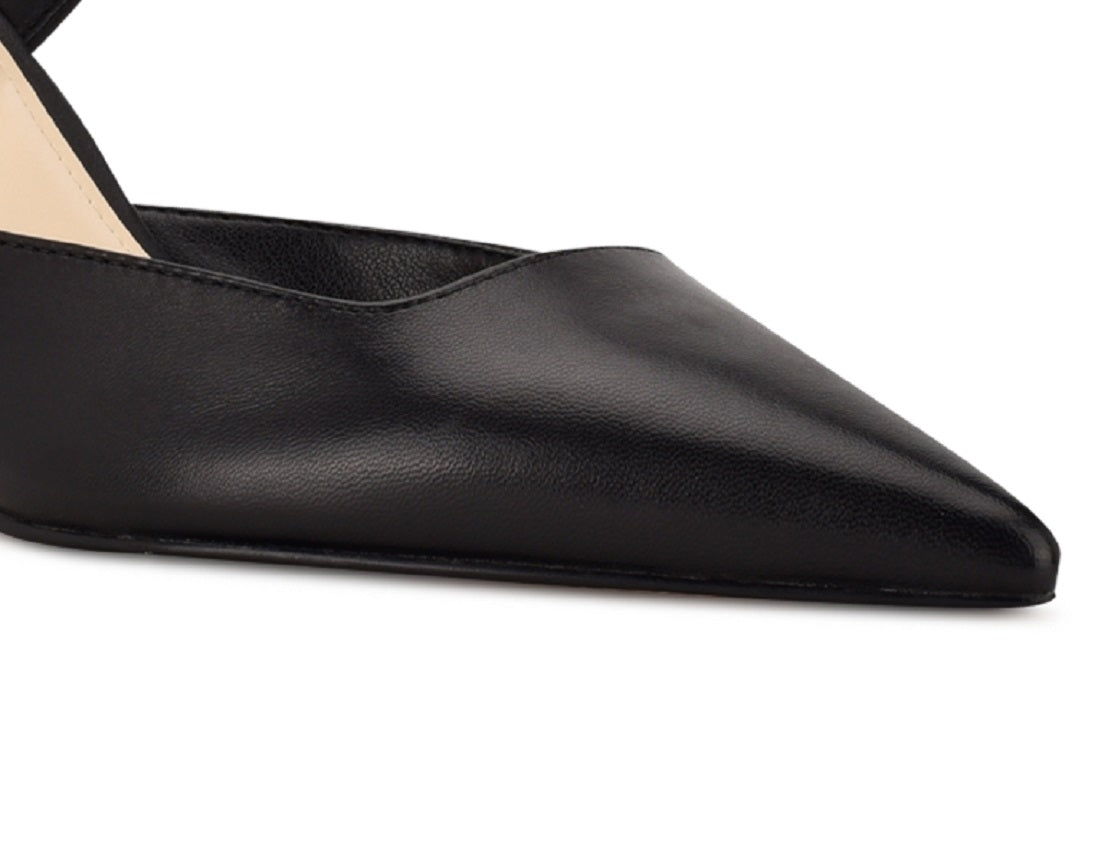 Nine West Madys Bico Fino Feminino Preto Tamanho 7,5 M