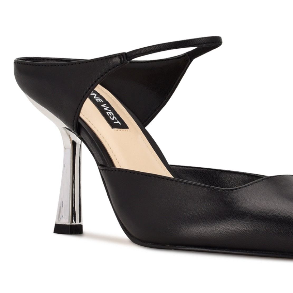 Nine West Madys Bico Fino Feminino Preto Tamanho 7,5 M