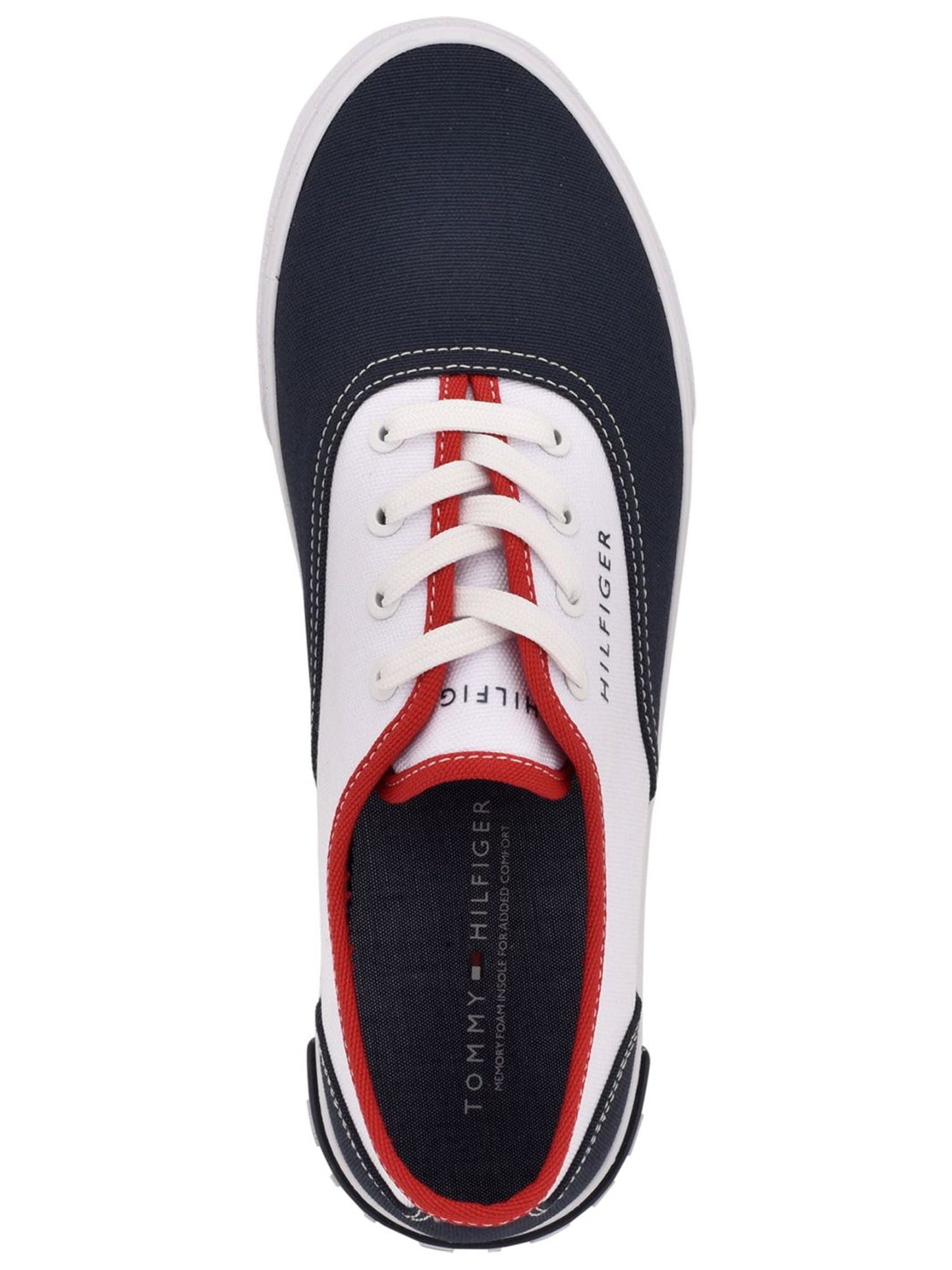 Tênis Tommy Hilfiger Ralem Masculino Cano Baixo Azul Tamanho 11,5
