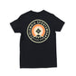 Camiseta Columbia Masculina com Logotipo Avalon, Preta, Tamanho Grande