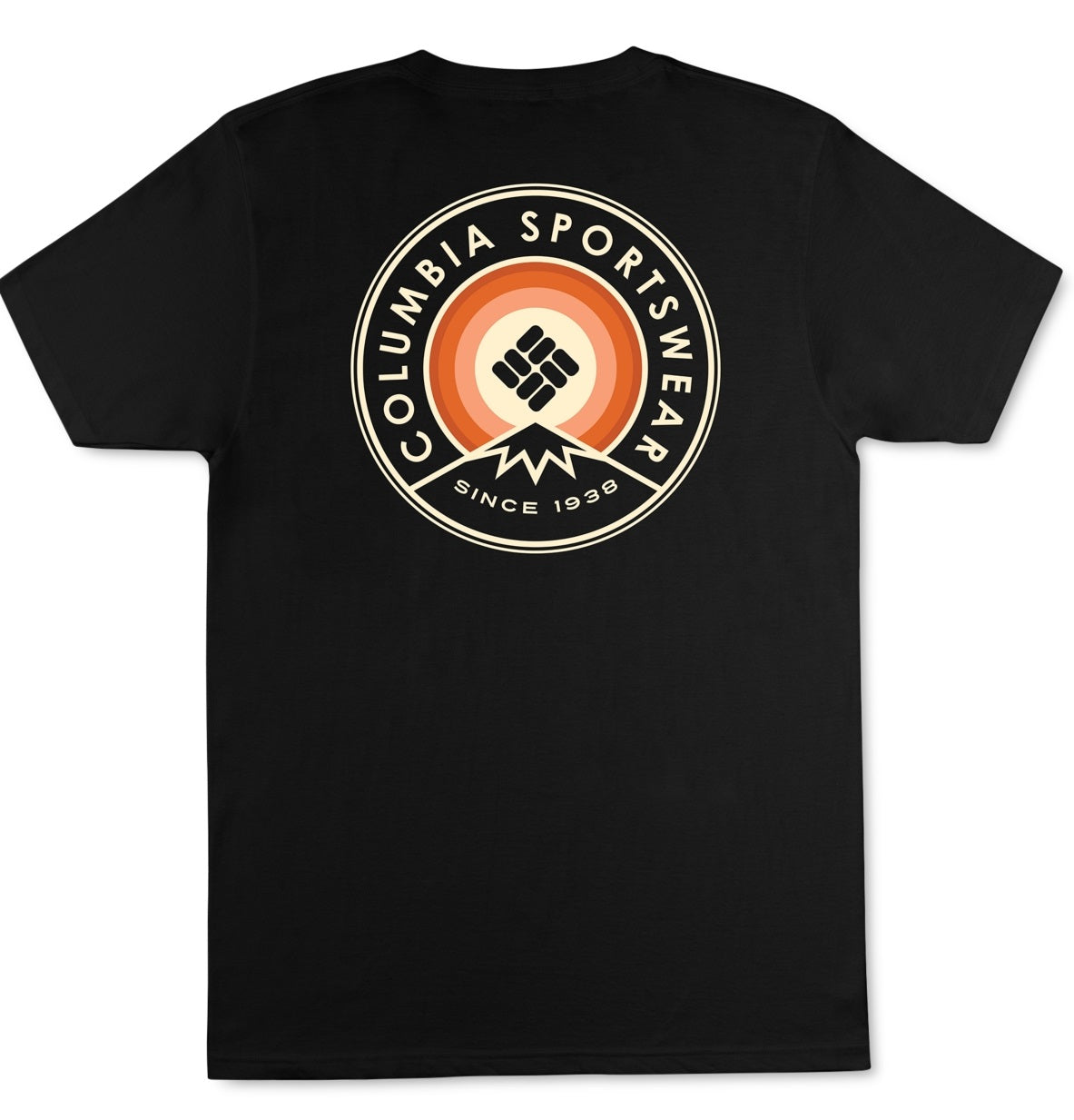 Camiseta Columbia Masculina com Logotipo Avalon Preto Tamanho X-G