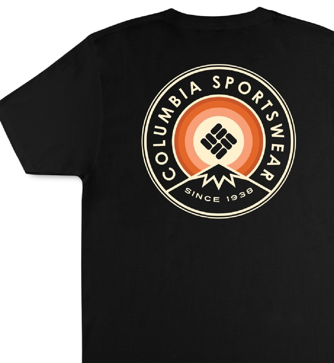 Camiseta Columbia Masculina com Logotipo Avalon Preto Tamanho X-G