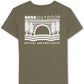 Camiseta feminina Bass Outdoor com estampa bordada, verde, tamanho médio