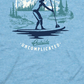 Camiseta Bass Outdoor Paddled Masculina Azul Tamanho Médio