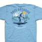 Camiseta Bass Outdoor Paddled Masculina Azul Tamanho X-G