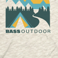 Camiseta Campadre Masculina Bass Outdoor Marrom Tamanho P