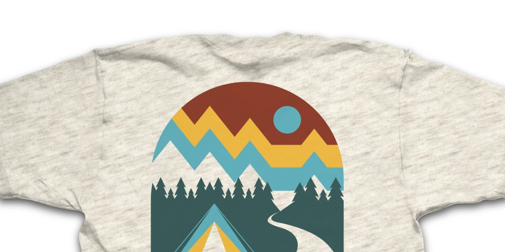 Camiseta Campadre Masculina Bass Outdoor Marrom Tamanho M