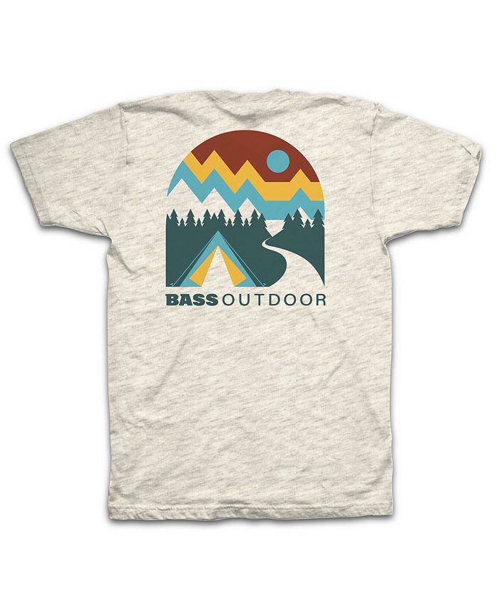 Camiseta Campadre Masculina Bass Outdoor Marrom Tamanho Grande