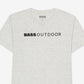 Camiseta masculina forrada Bass Outdoor, bege, tamanho grande