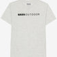 Camiseta masculina forrada Bass Outdoor, bege, tamanho grande
