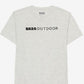 Camiseta masculina forrada Bass Outdoor, bege, tamanho extragrande