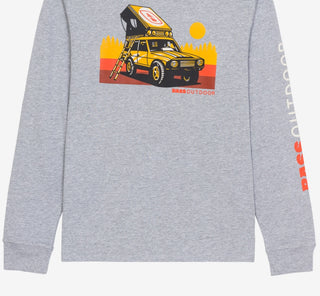 Camiseta Topsy Masculina Bass Outdoor Cinza Tamanho XX-G