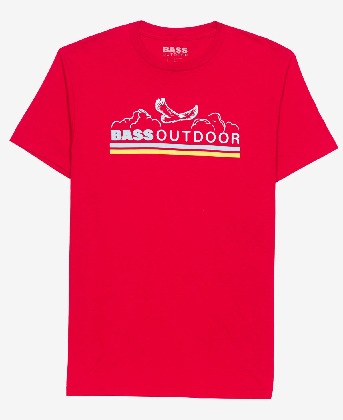 Camiseta Bass Outdoor Float Masculina Vermelha Tamanho X-G