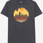 Camiseta Bass Outdoor Paddled Masculina Cinza Tamanho X-G