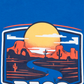 Camiseta Mesa Path Masculina Bass Outdoor Azul Tamanho M