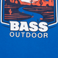 Camiseta Mesa Path Masculina Bass Outdoor Azul Tamanho M