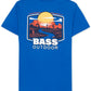 Camiseta Mesa Path Masculina Bass Outdoor Azul Tamanho Grande
