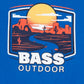 Camiseta Mesa Path Masculina Bass Outdoor Azul Tamanho X-G