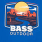 Camiseta Mesa Path Masculina Bass Outdoor Azul Tamanho XX-G