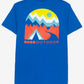 Camiseta Campadre Masculina Bass Outdoor Azul Tamanho Médio