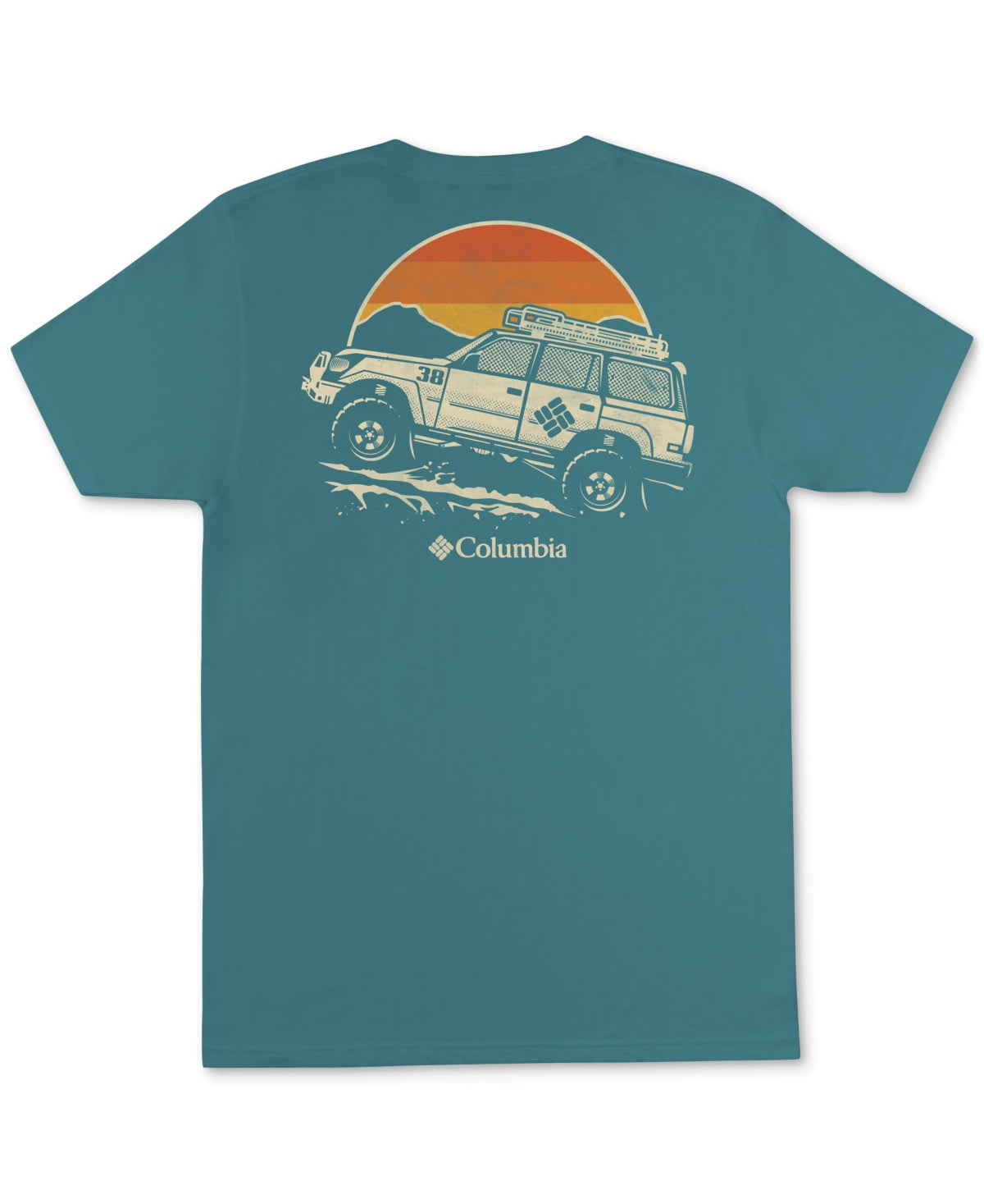 Camiseta Columbia Kono Graphic Masculina Verde Tamanho P