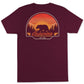 Camiseta Columbia Kujo Graphic Masculina Vermelha Tamanho Médio
