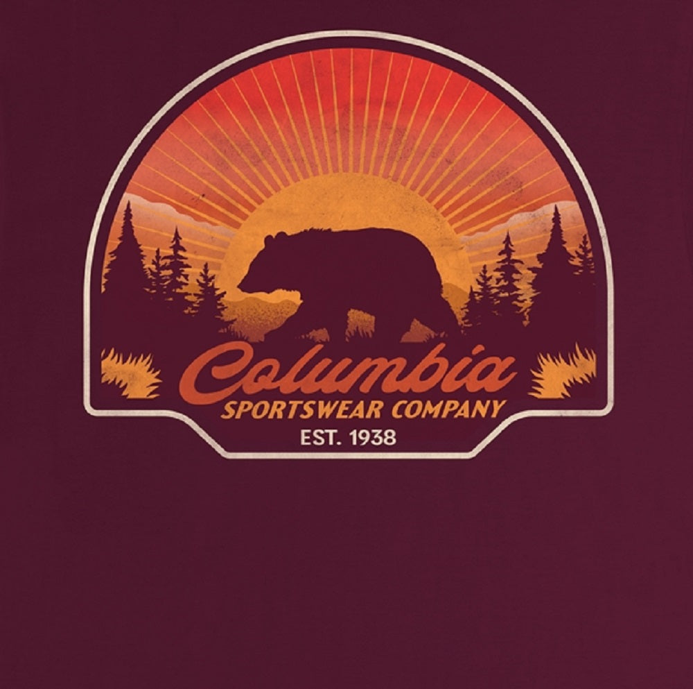 Camiseta Columbia Kujo Graphic Masculina Vermelha Tamanho X-G