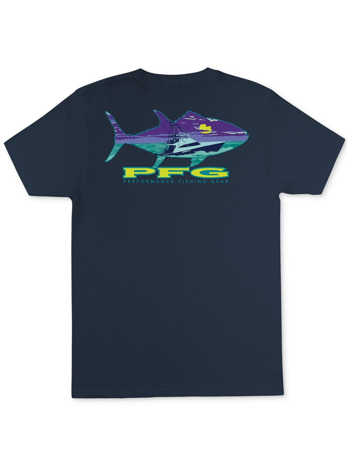 Camiseta Columbia Masculina PFG WeeBee Graphic Azul
