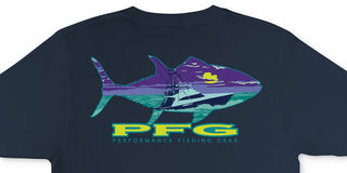Camiseta Columbia Masculina PFG WeeBee Graphic Azul