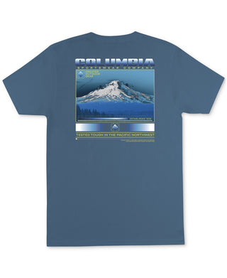 Camiseta Columbia Parkside Graphic Masculina Verde Tamanho P
