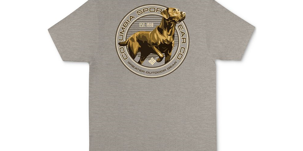 Camiseta Columbia Masculina Musk Graphic Cinza Tamanho P