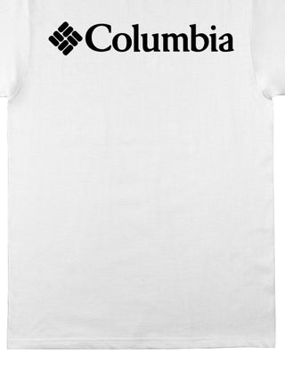 Camiseta Columbia Masculina Franchise Manga Curta Branca Tamanho Médio